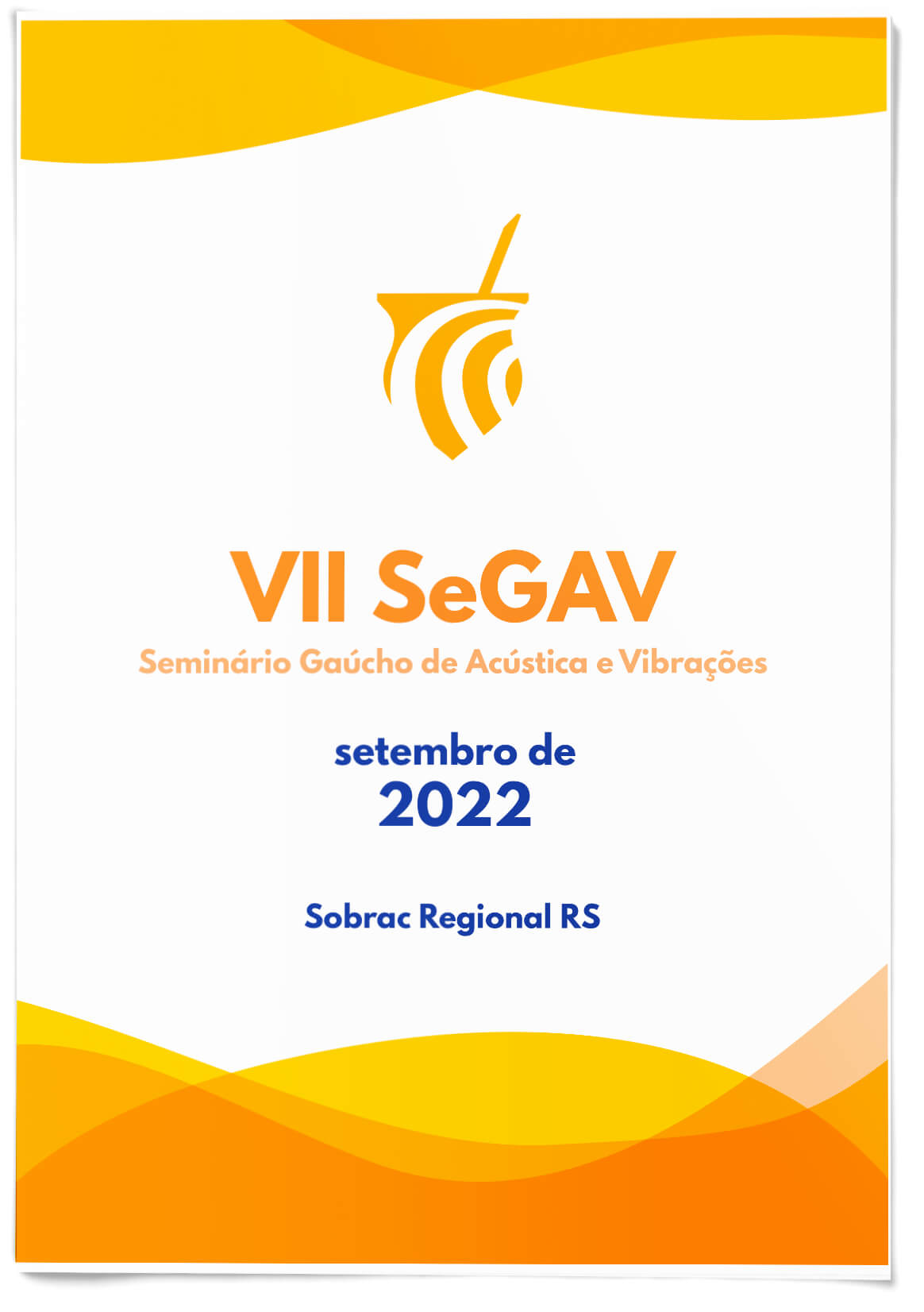 Capa - VII SeGAV – Seminário Gaúcho de Acústica e Vibrações