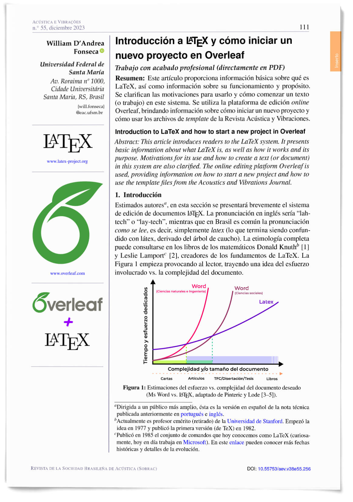 Introducción a LaTeX y cómo iniciar un nuevo proyecto en Overleaf